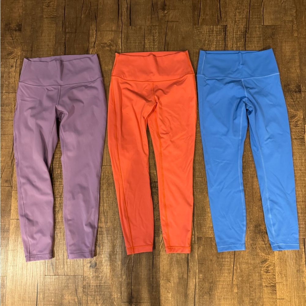 Women’s Colorful Lululemon Leggings Set
